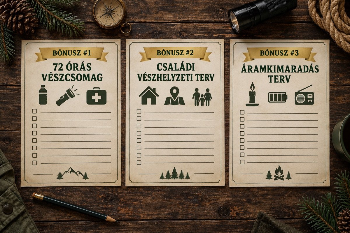 3 exkluzív bónusz